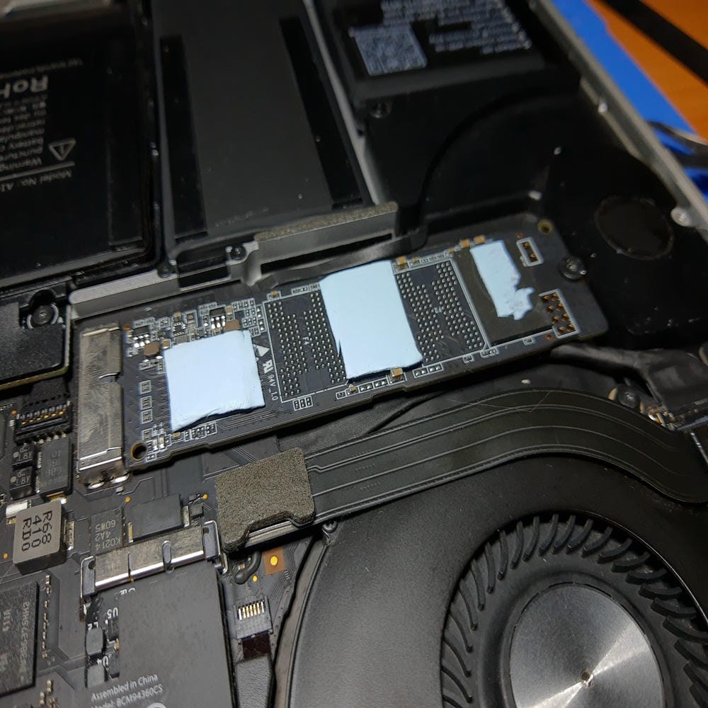 Unidad SSD de 1 TB preparada para MacBook Pro A1398