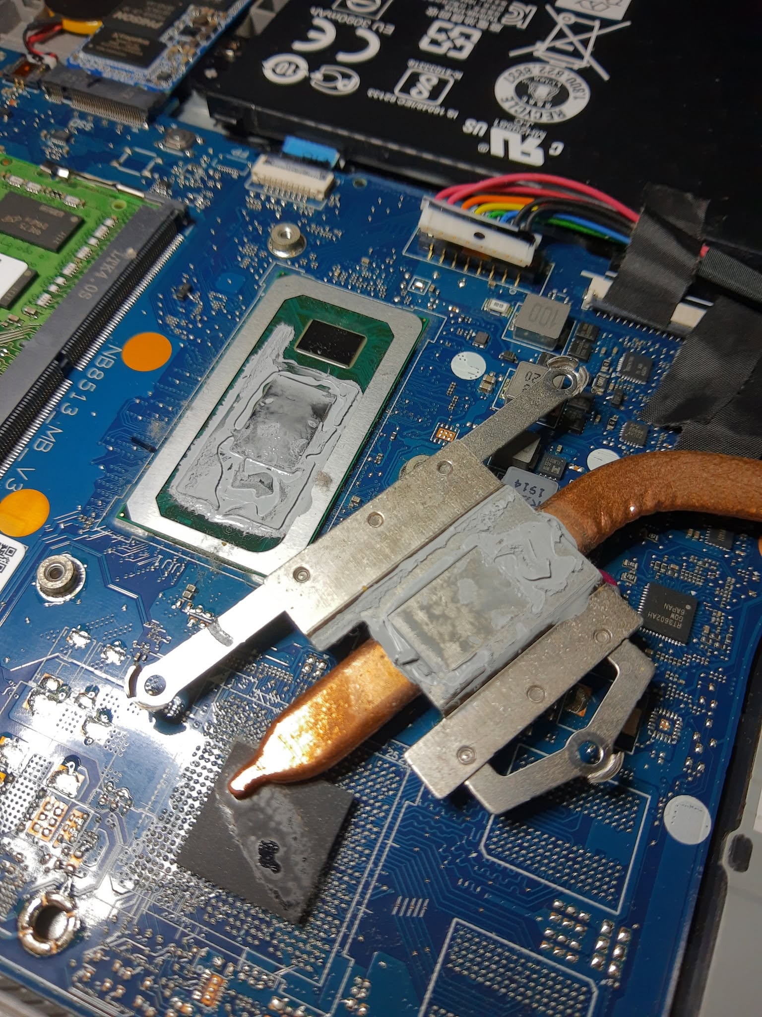 Mantenimiento interno del Acer Aspire 3