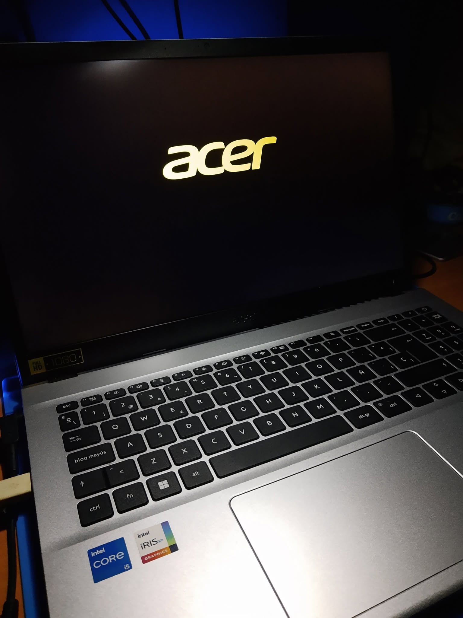 Acer Aspire 3 recibido con un fallo de imagen