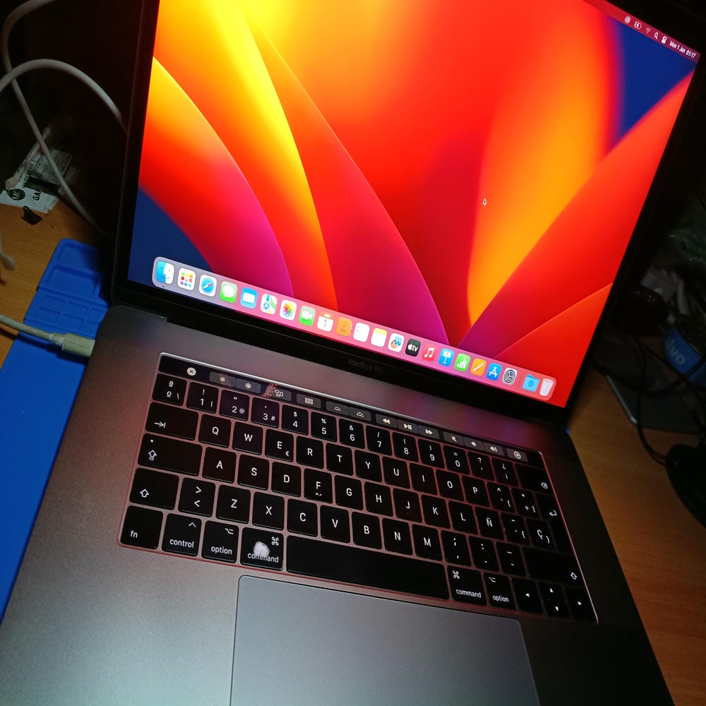 MacBook Pro A1707 funcionando después de reparar el Flexgate