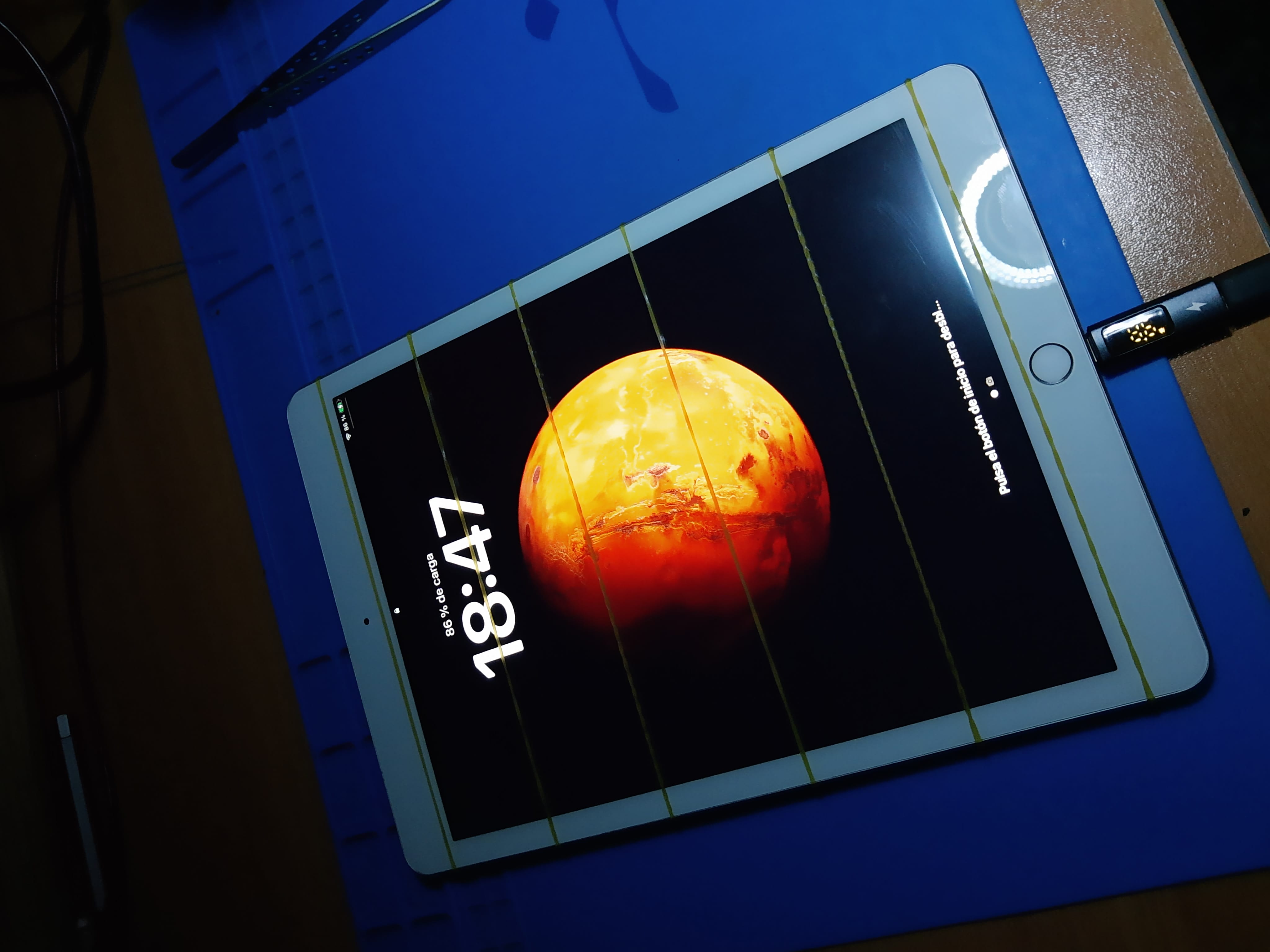 iPad A2197 funcionando después del cambio de batería