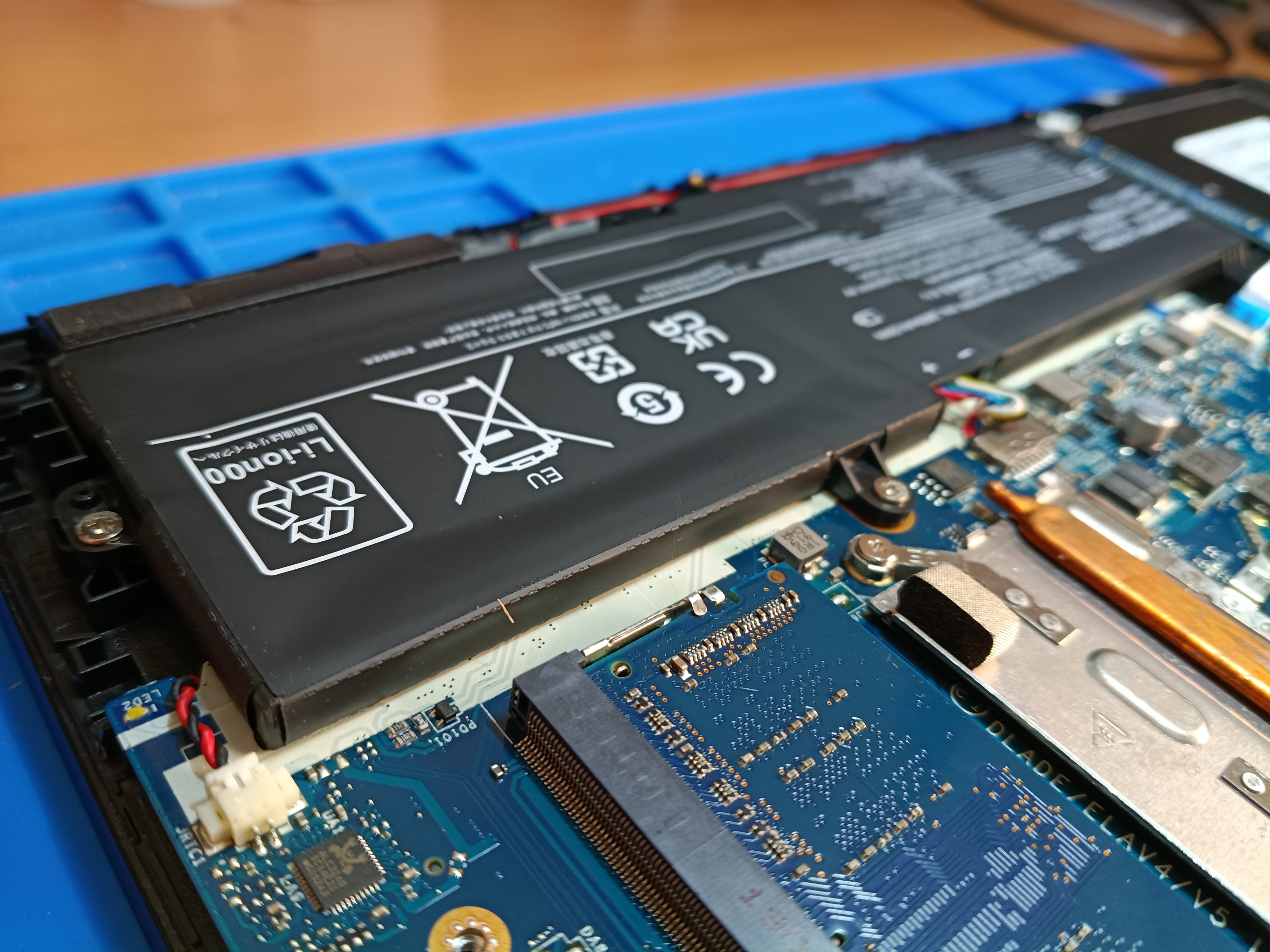 Batería nueva instalada en Lenovo V145-15AST